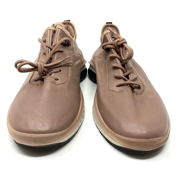 ECCO Mens ST360 Leather Street Sneaker Morel main image 8